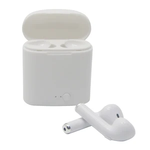 Wireless headphones I7S TWS wireless earbuds sport headsets stereo in-ear earphones for smartphone