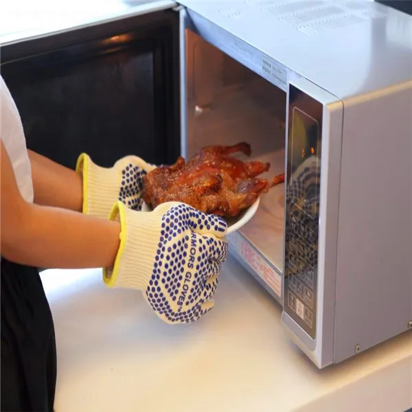 Industrial Oven Gloves Heat Resistant Cooking Mitts Bbq Grilling