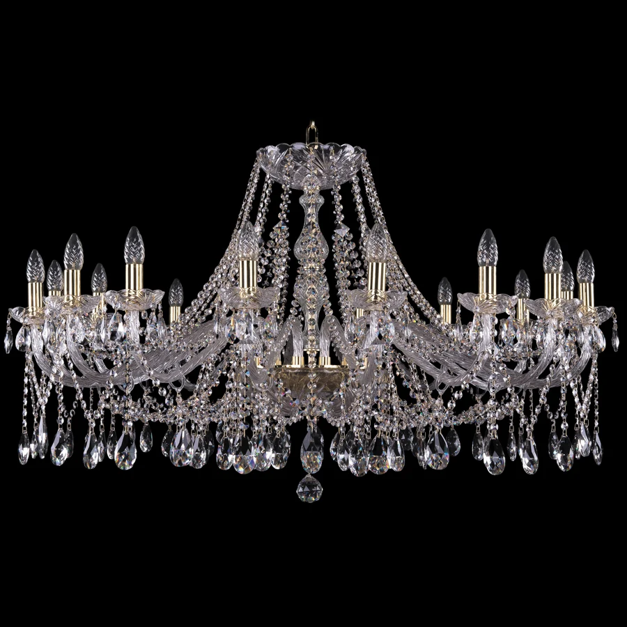 Europe luxury hanging crystal pendant light candle crystal chandelier