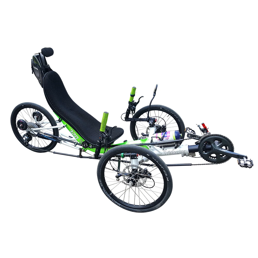 

TrikExplor Easily Transportable Heavy Duty Full Folding 20 Wheels Recumbent bikes