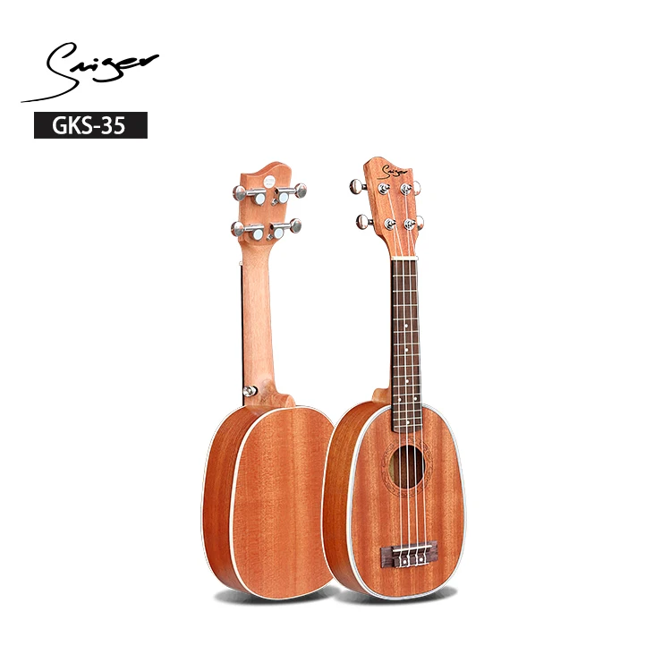

China Wholesale Musical Instruments Pineapple Ukulele Soprano 21, Optional colors