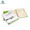 4 color printing cover folder with inner pages and tabs