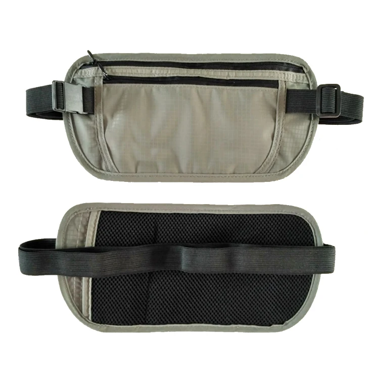 

Slim Hidden Discrete Waist Pack with Secure RFID Protection Best Travel Money Belt for Men and Women