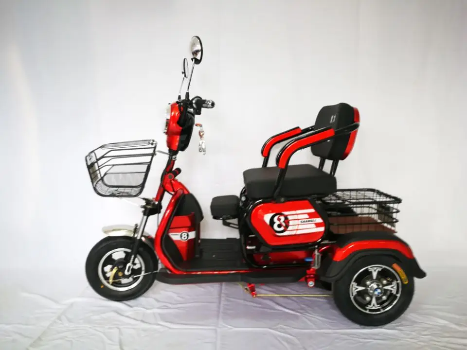 mini folding electric tricycle for the elderly