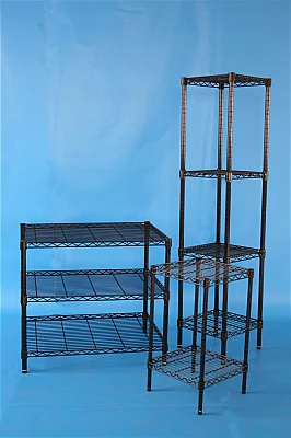 triangle wire stacking storage shelf for sale