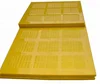 sand and ore Polyurethane Screen Mesh on vibrating screen for coal iron and gold mining as different size ore filter