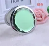 Laser Engraved Crystal Metal Cosmetic Pocket Mirror Small Pocket Mirror