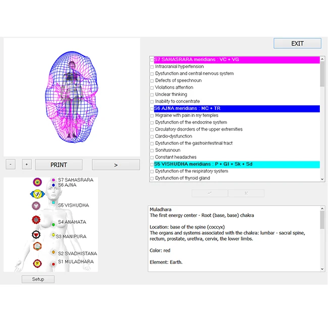8d 9d  Body Health Analyzer Bioresonance Diagnostic Vega Test Machine for Sale