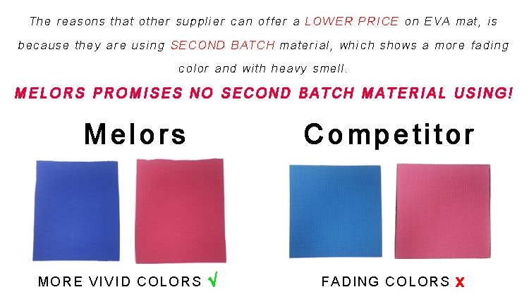 Melors Taekwondo Martial Art Used Judo Tatami Interlocking Foam Mats