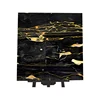 High Quality Luxury Gold Vein Marble 60x60cm Tiles, Building Material Black Marble Slab