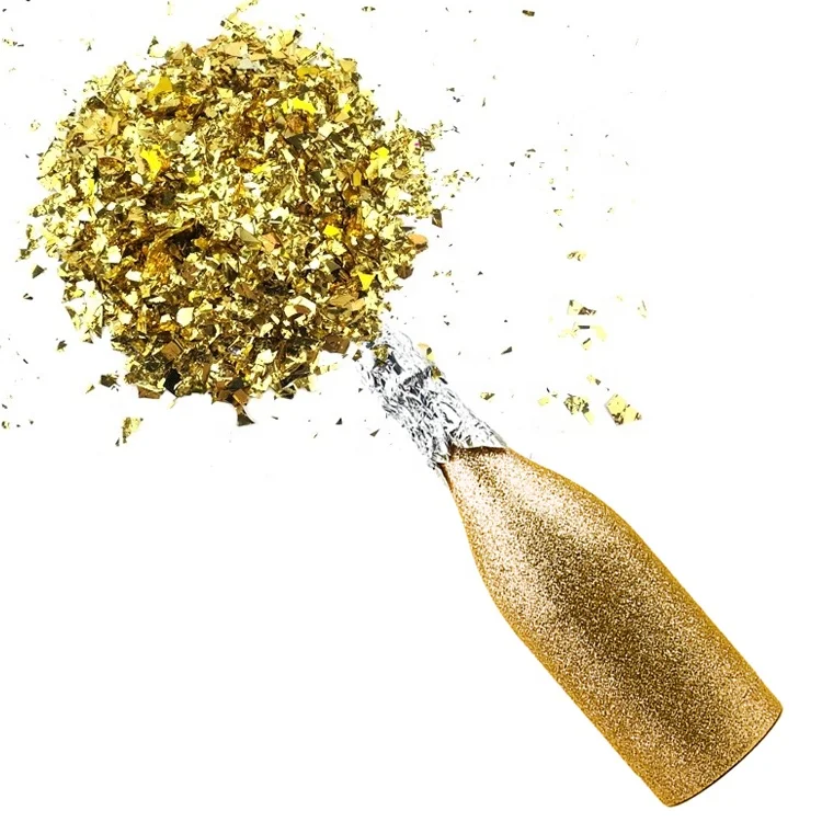 
Boomwow Wholesale Party Paper Air Compressed Champagne Bottle Confetti Cannon for Wedding Favors 