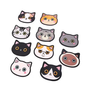 Cute Cat Silicone coaster for Milk Tea Coffee Mug Hot Drinks Beverage Cup Mat