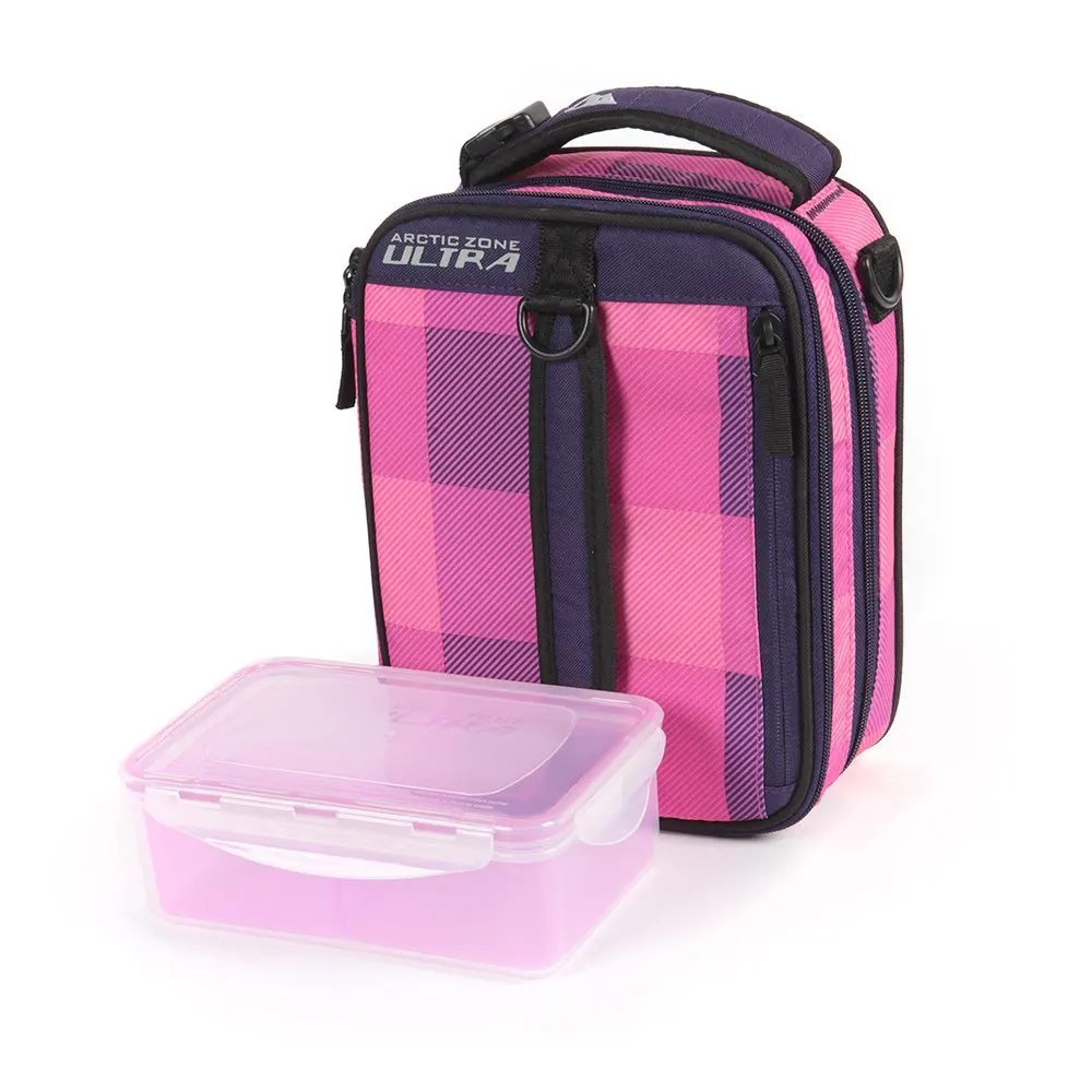 Arctic Zone High Performance Expandable Lunch Pack Pink Arctic Zone High Performance Expandable Lunch Pack Pink