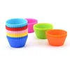 18Pcs Silicone Muffin cups Different Colors Cupcake Wholesale New Hot Sale