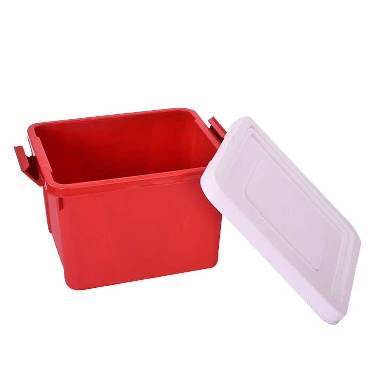 New Design Large Square Long Narrow Plastic Storage Containers,Small Stackable Plastic Storage