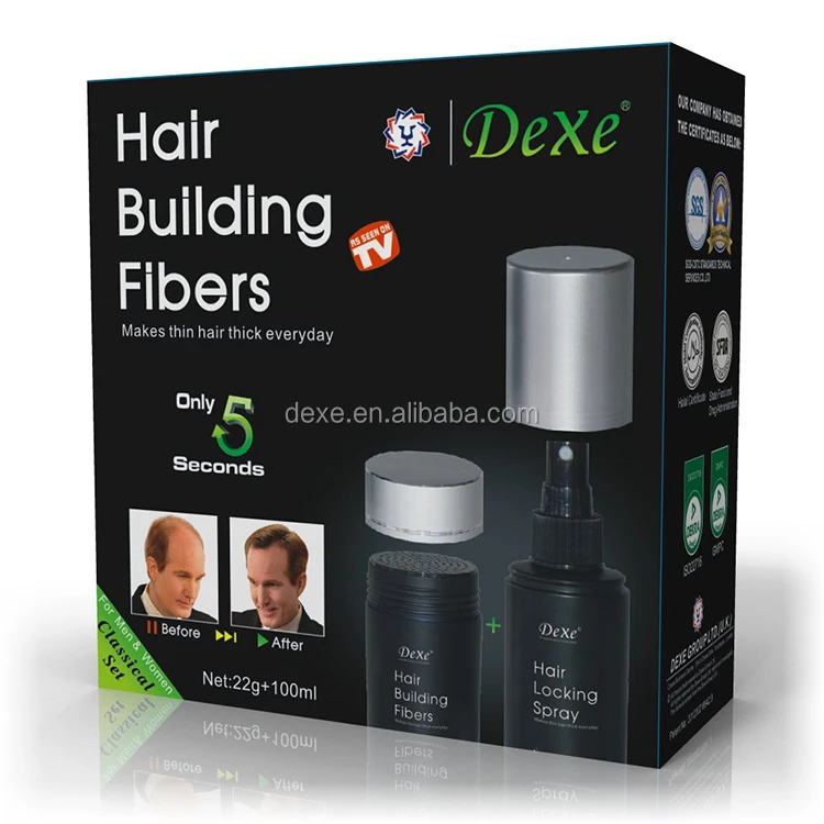 Dexe Top Hair Fiber Manufacturer Keratin Hair Fiber Powder For
