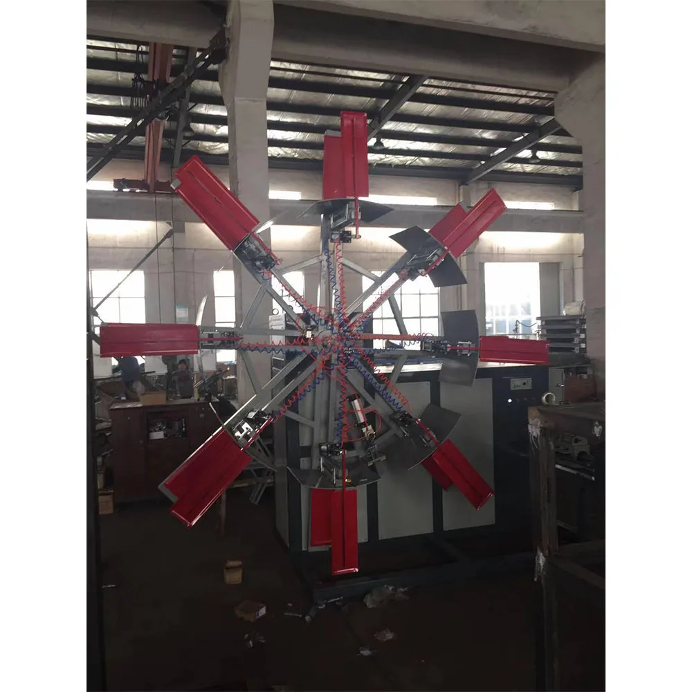 
Single station pe corrugated pipe winder 