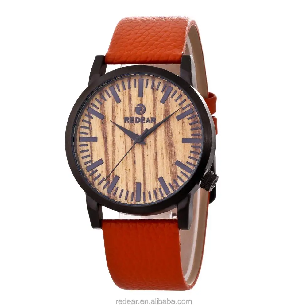 

Handmade timepieces water resistance wholesale wood watch, Optional