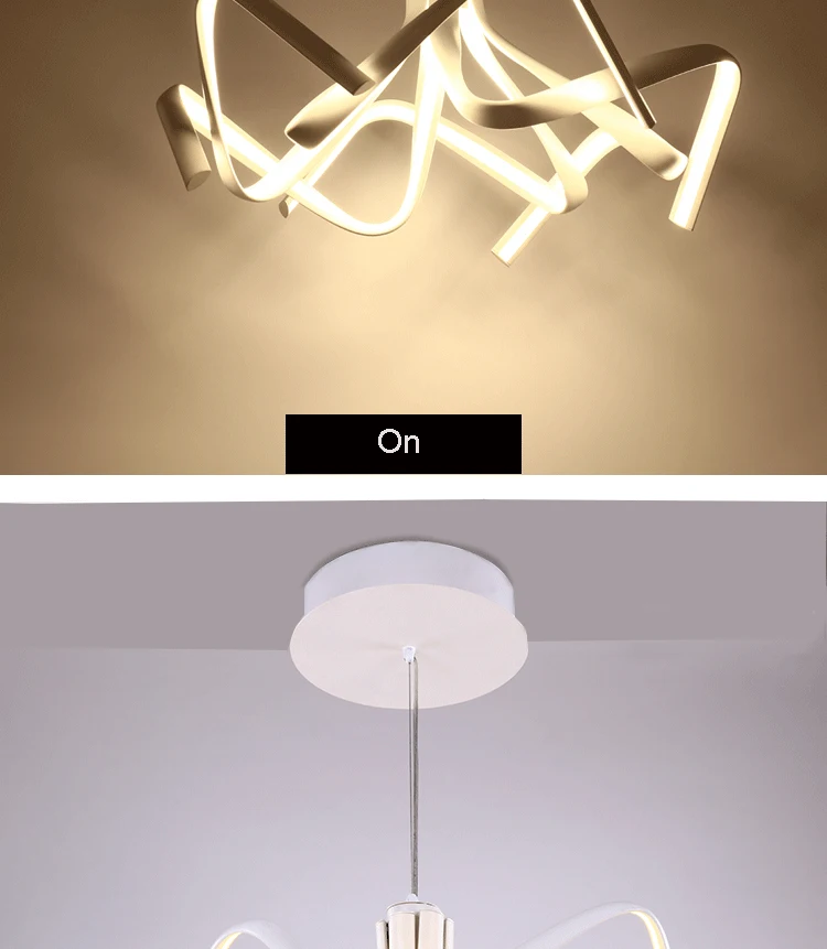 Md2820-760 Living Room Modern Pendant Lamp Acrylic Led ...
