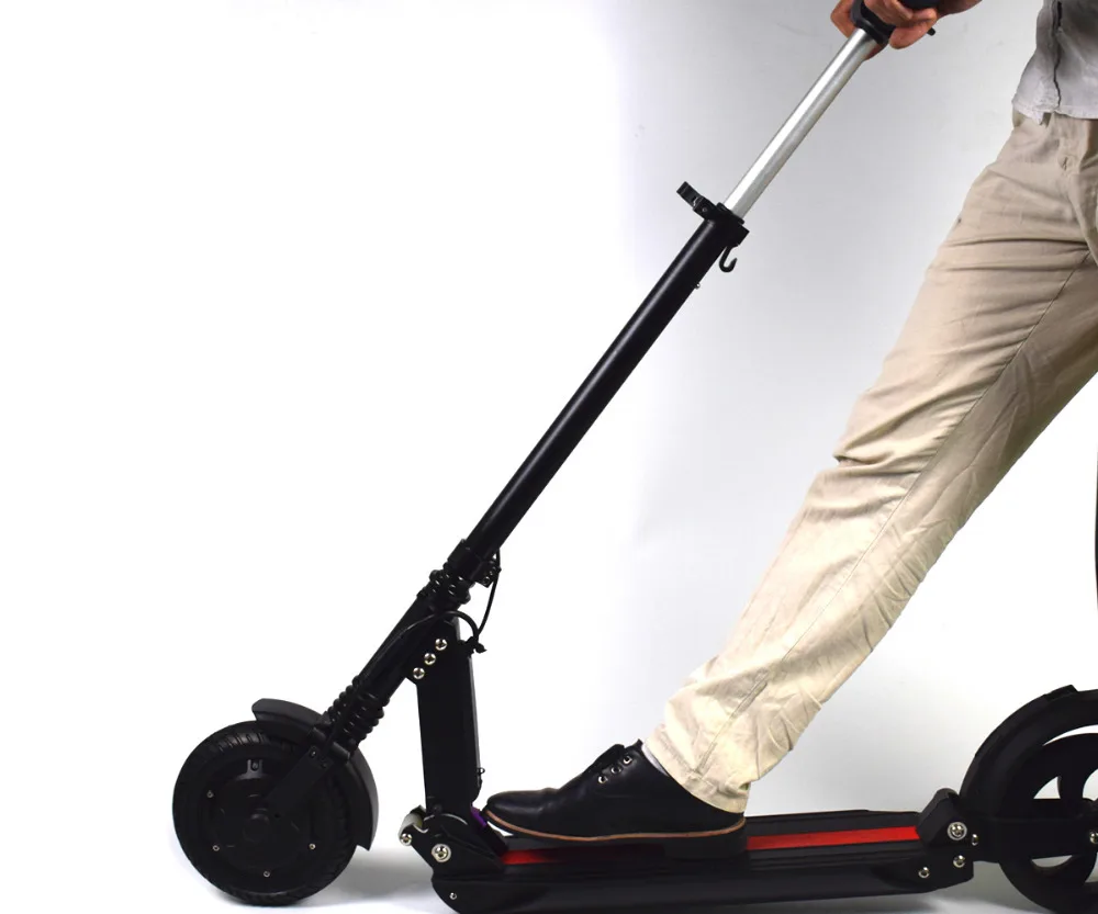 

kick foot electric scooter in Europe warehouse, Black/white/blue