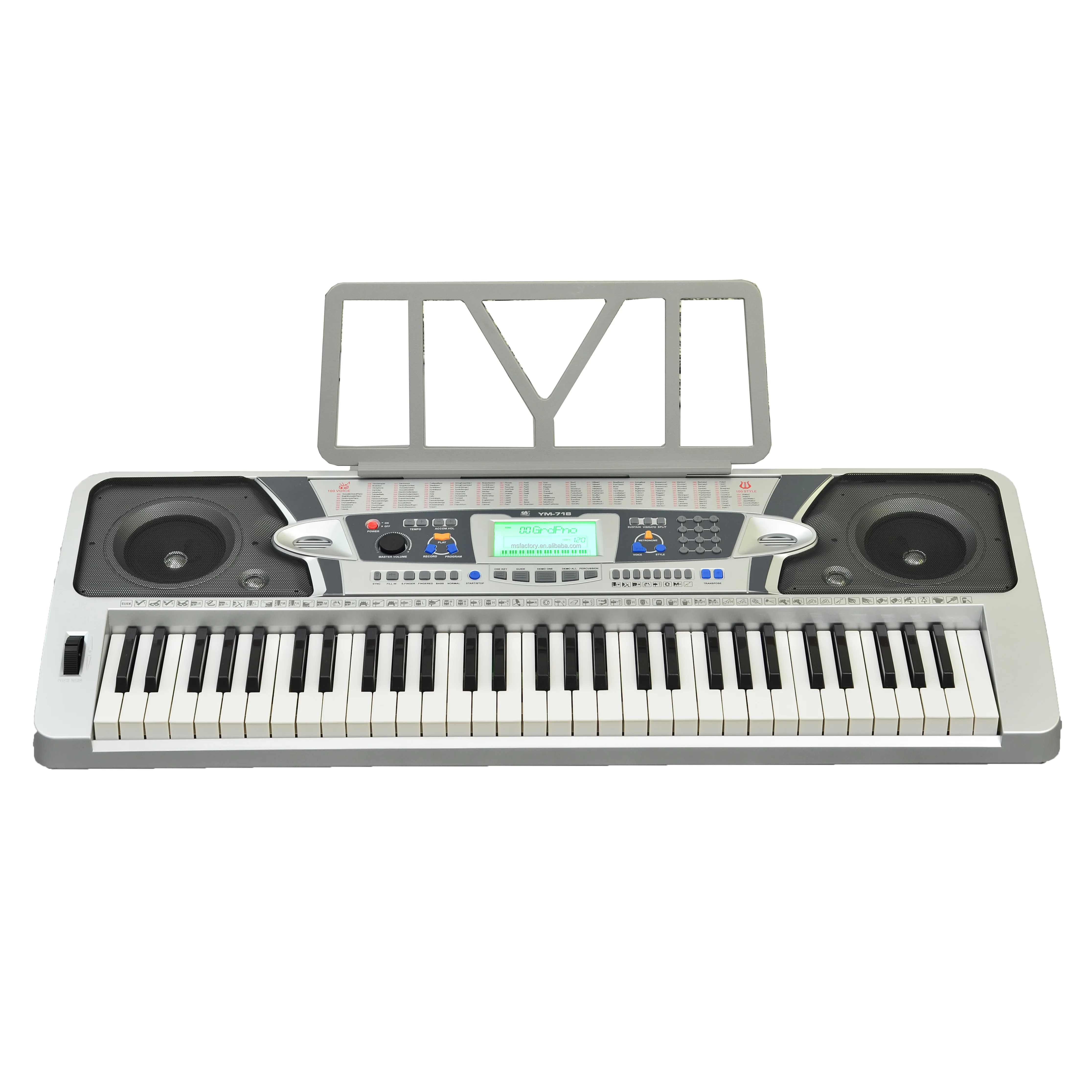 61 Keys Standard Touch Response Keyboard With Pitch Bender Wheel Buy