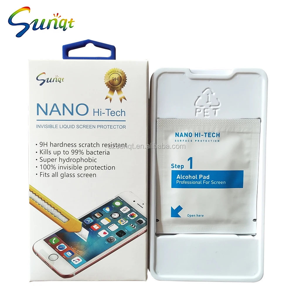 9h Nano Hi Tech Invisible Liquid Screen Protector For Smart Phones Nano