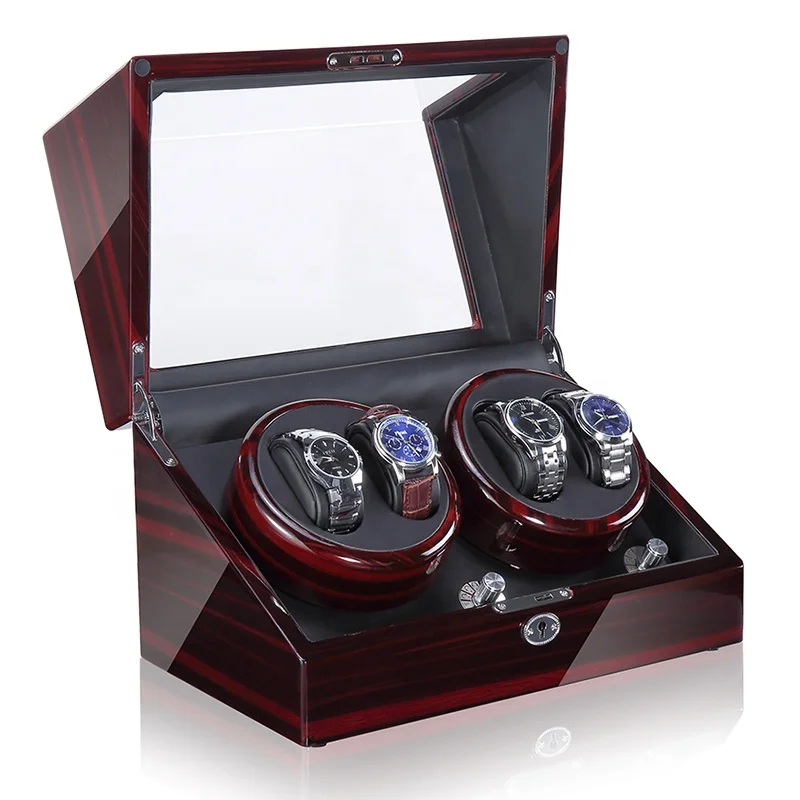 

Time partner luxury wooden watch box big watch winder display box for protect and store watches, Customized