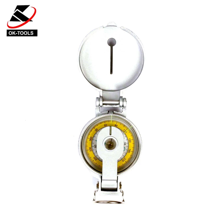 

KAFUWELL YJ1016A compasses Aluminum alloy compass, White