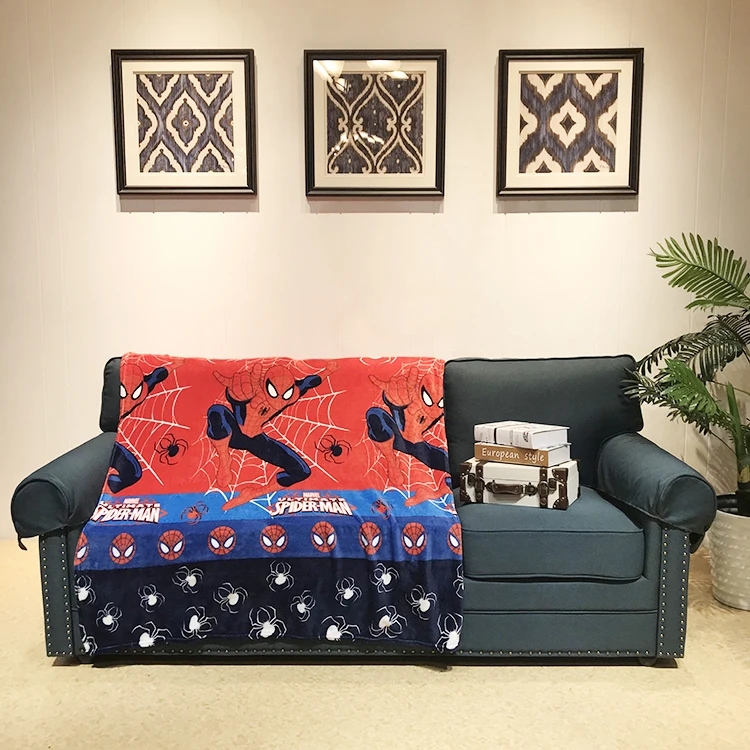 printed plush fuzzy blankets