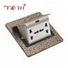 China factory directly selling decorative pattern general standard raised floor socket