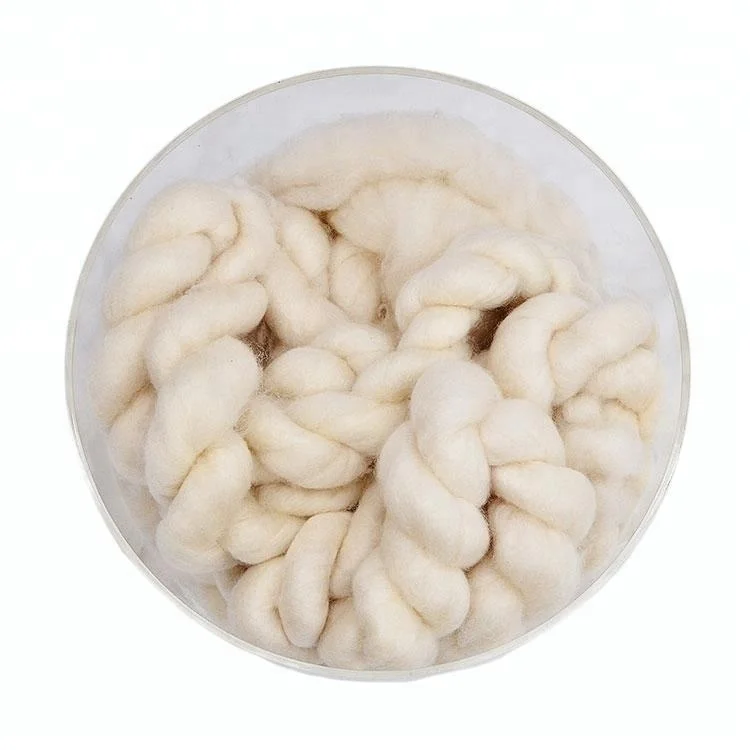 
Wholesale Thick Hand Knitting Giant 100% Merino Wool Yarn Super Chunky 