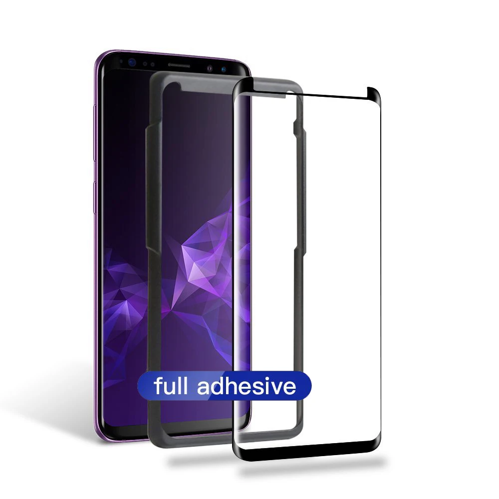 

3d premium toughened tempered glass screen protector for Samsung Galaxy S9