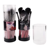 

Wholesale Plastic Makeup Brush in Pvc Cylinder Packaging Box