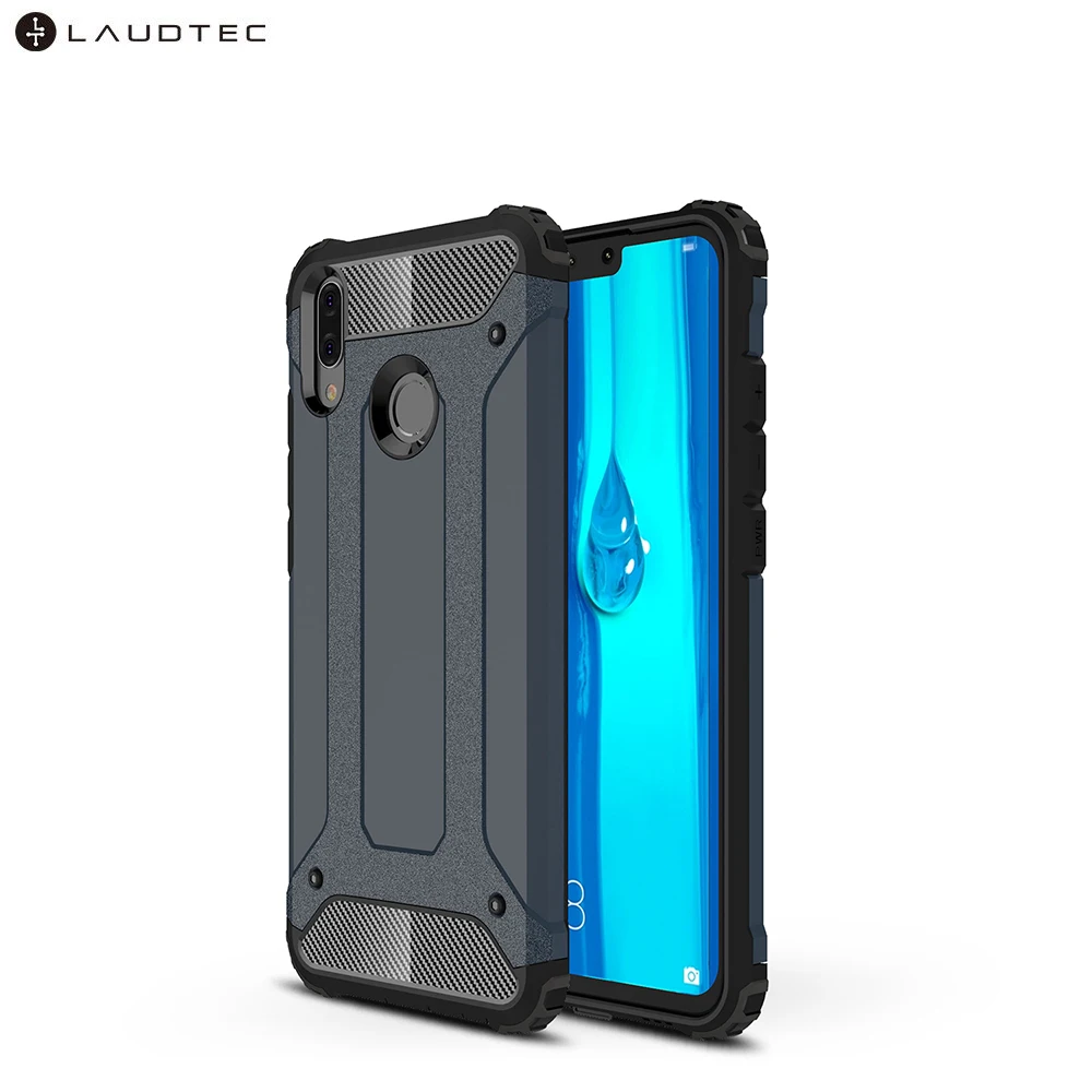 

Laudtec Hot Popular Hard Cover Soft TPU Hybrid Armor Case For Huawei Y9 2019