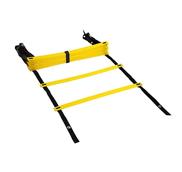 Physical Education and Sport Training Agility Ladder 12 Rungs with carrying bag