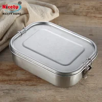 

Nicety insulated lunch box stainless steel bento box leak proof
