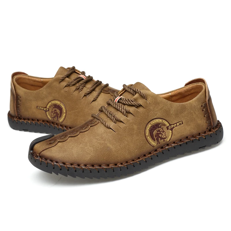 

Factory direct driving shoes casual men leather