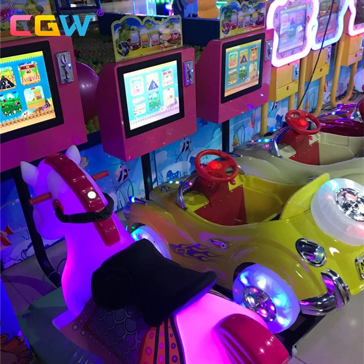 Cgw Swing Machine Kiddie Ride Game Machine Coin Operated Mini Machine