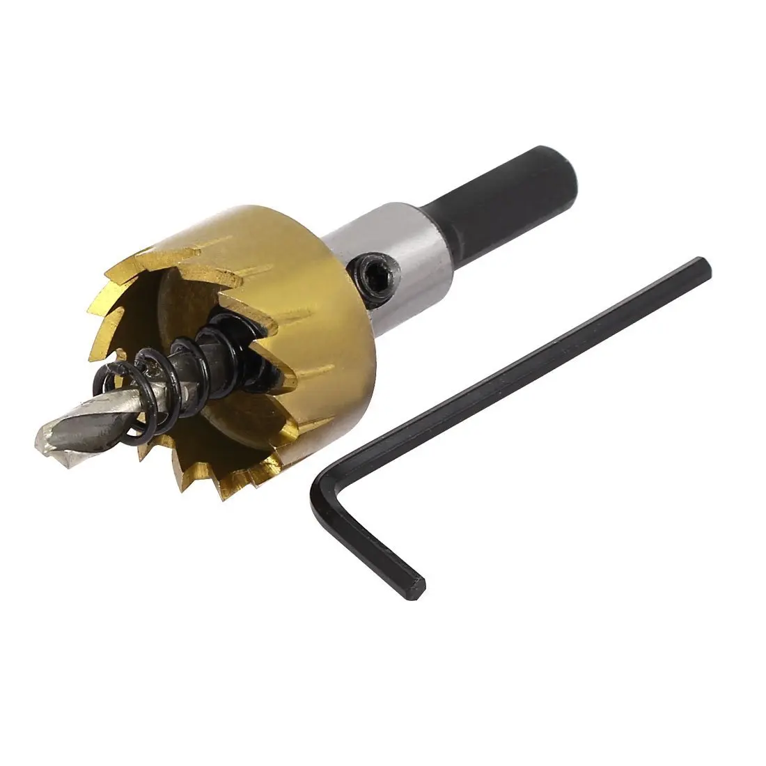 uxcell 25mm Cutting Diameter HSS Hole Saw Twist Drilling Bit Cutter Tool