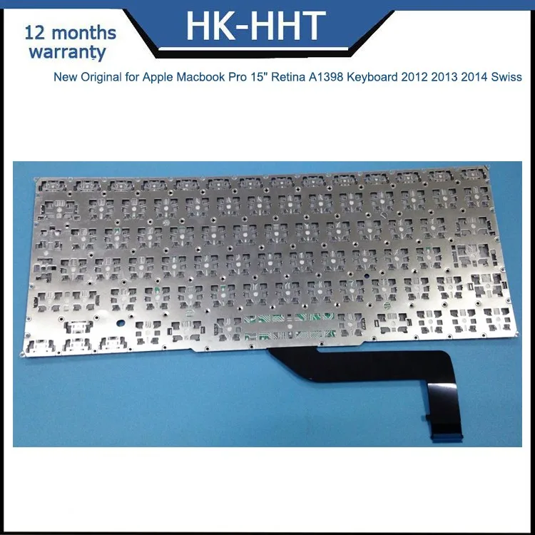 Brand New Swiss Keyboard For Macbook Pro 15" Retina A1398 Keyboard 2012