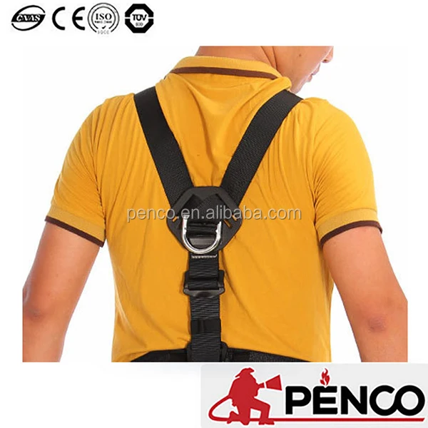 Back Support Safety Belt Attached Full Body Fall Arrest Safety Harness