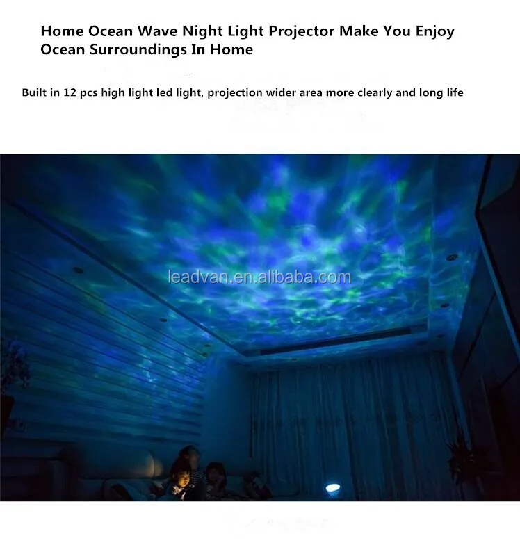 Upgrade Version Ocean Wave Projector Night Light With Remote Controller Romantic Ceiling Projector Night Light Buy Projector Night Light Romantic