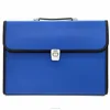Easy carry a4 paper filing expanding file folder with handle