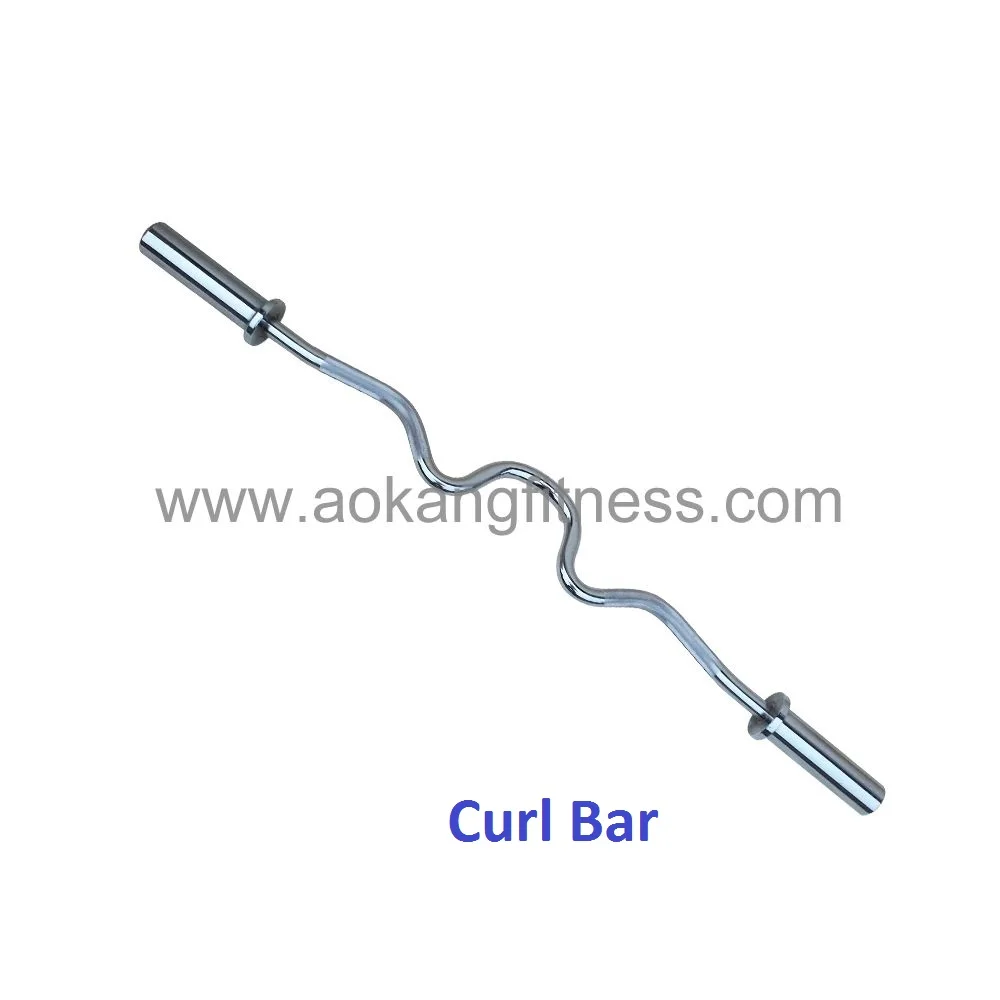 A3 Steel Short Ez Curl Barbell Bar For Weightlifting - Buy Curl Barbell ...