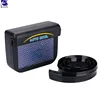 Solar Powered Car Auto Cooler Ventilation Fan Automobile Air Vent Exhaust Heat Fan with Rubber Strip