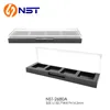 Rectangle 4 colors clear eyeshadow case OEM cosmetic plastic case