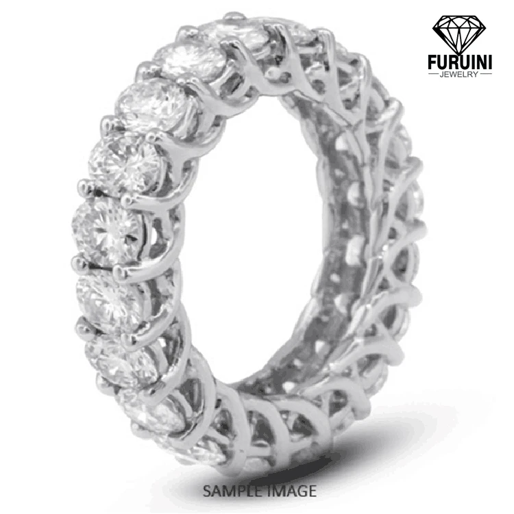 

Hot selling fashion 925 silver zirconia eternity ring, N/a