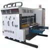 computer full automatic high speed double colors printing slotting machine
