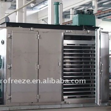
contact freezer horizontal plate quick freezing 1.5kg shrimp tray 