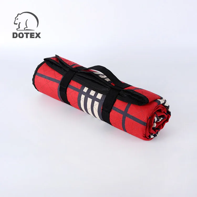 Fashionable Foldable Foldable Waterproof Blanket Rubber Backed Picnic